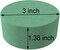 12 Pcs 3 Inch Flower Foam Block Round DIY Flower Arrangement Kit Wet Flower Foam for Artificial Flowers, Wedding Aisle Flowers, Party Decoration
